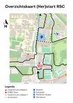 Route en overzicht herstart nijmegen (plattegrond)